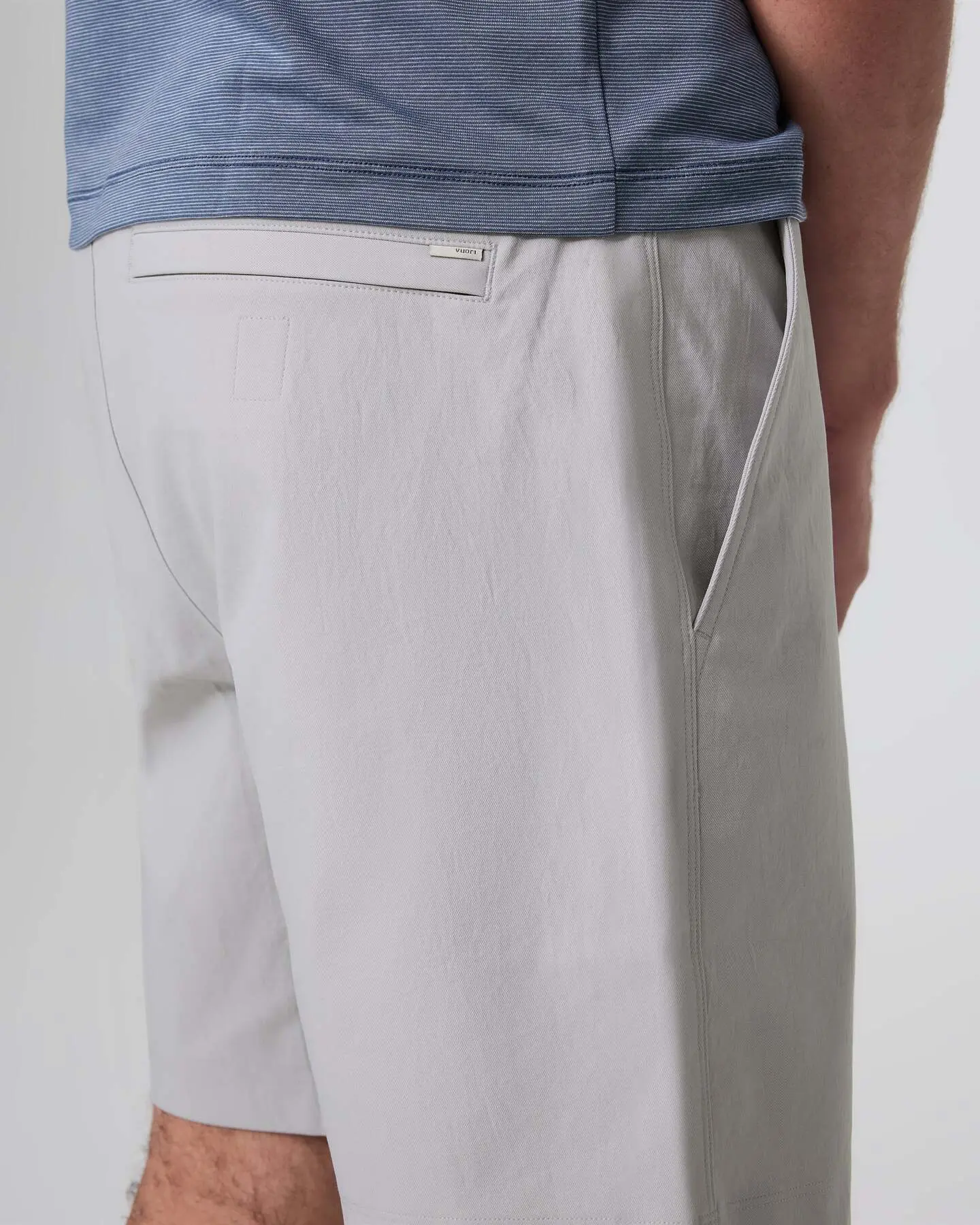 Cascade Crinkle Elastic Waist Short 8" - Image 2