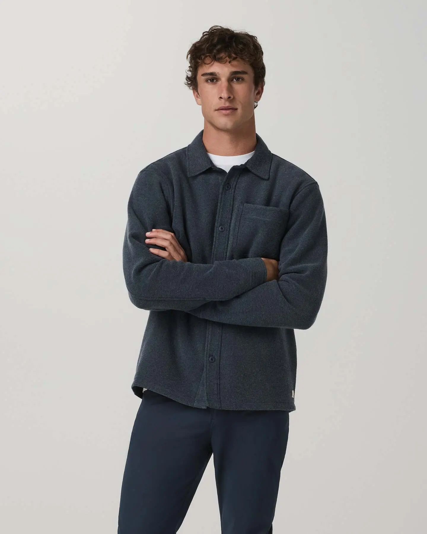 Beach Fleece Shirt Jacket