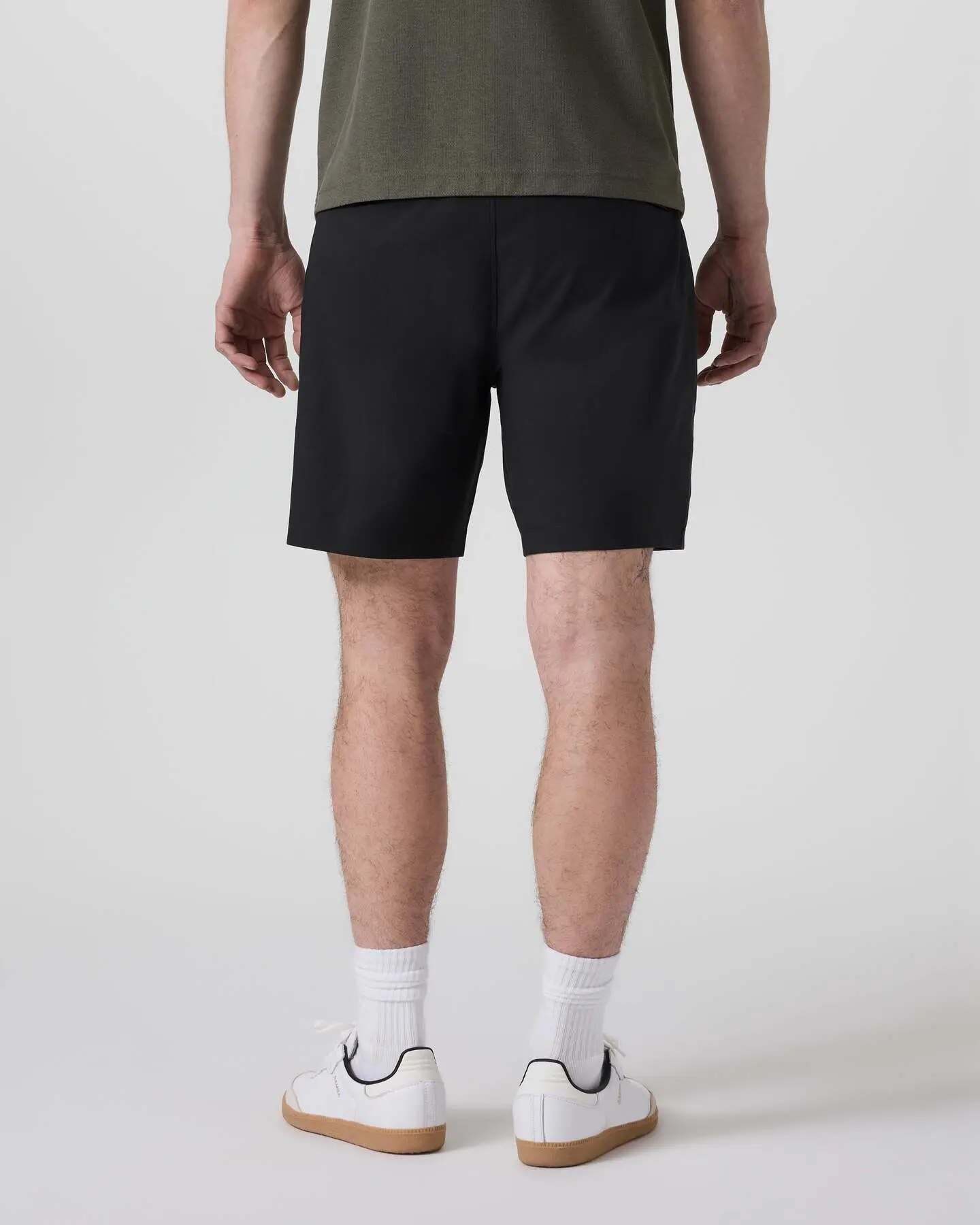 Cascade Crinkle Elastic Waist Short 8" - Image 3