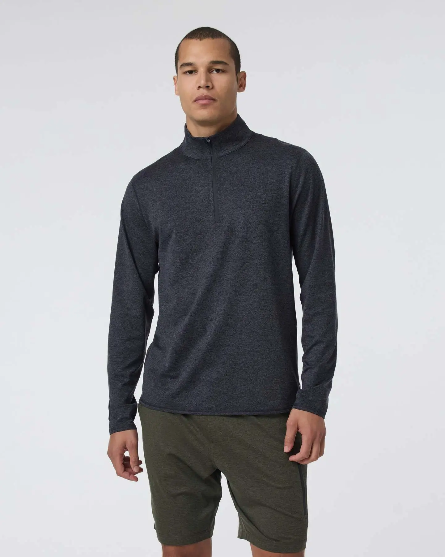 Ponto Half Zip Mock Neck - Image 2