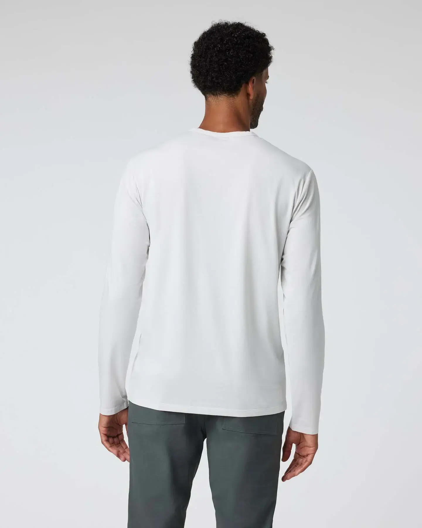 Long Sleeve Men's Feather Tee - Image 2