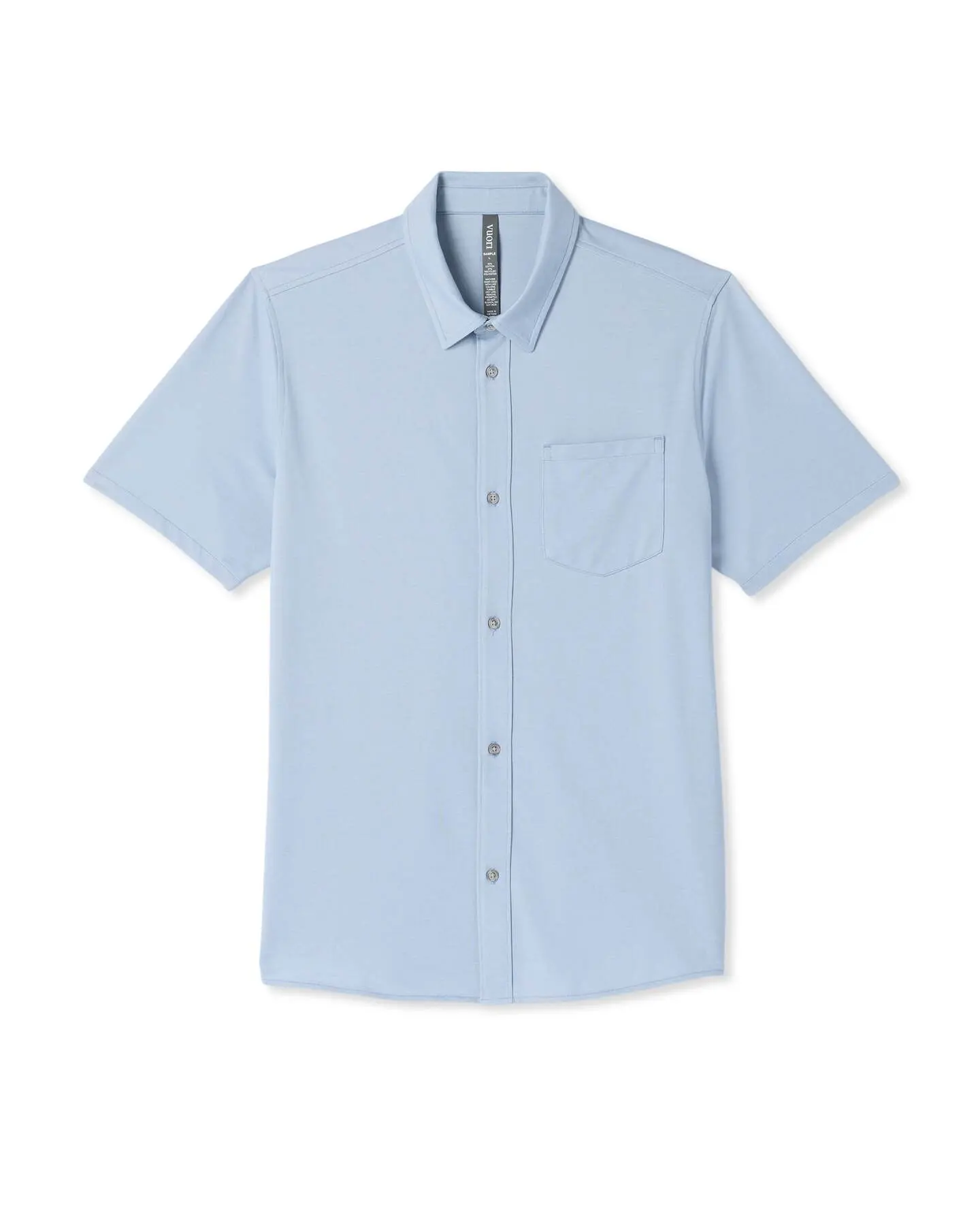 Short Sleeve Knit Oxford Button Down - Classic Fit - Image 6