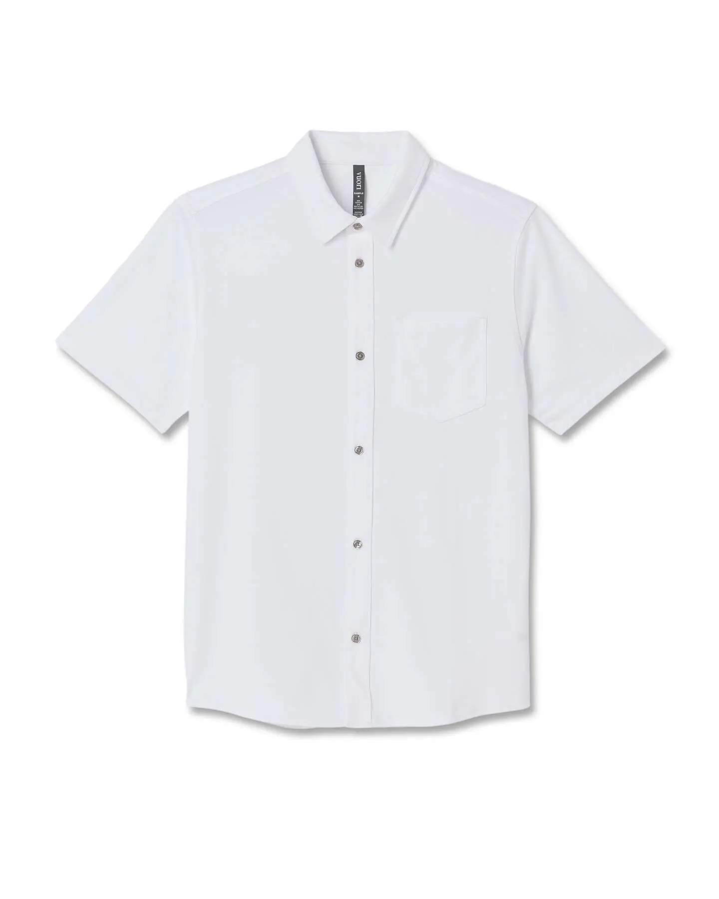 Short Sleeve Knit Oxford Button Down - Classic Fit - Image 6