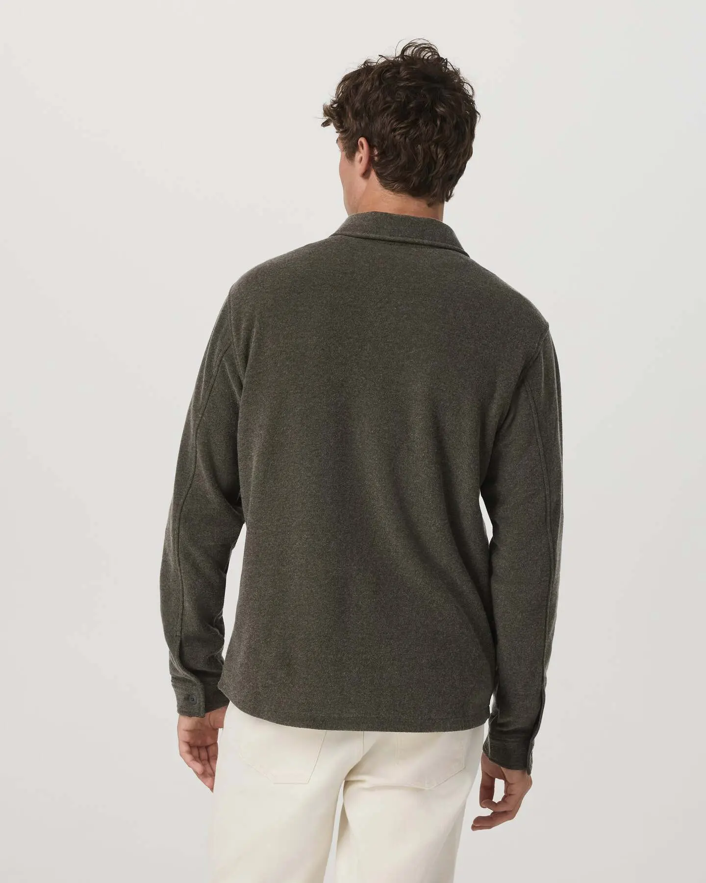 Beach Fleece Shirt Jacket - Image 4