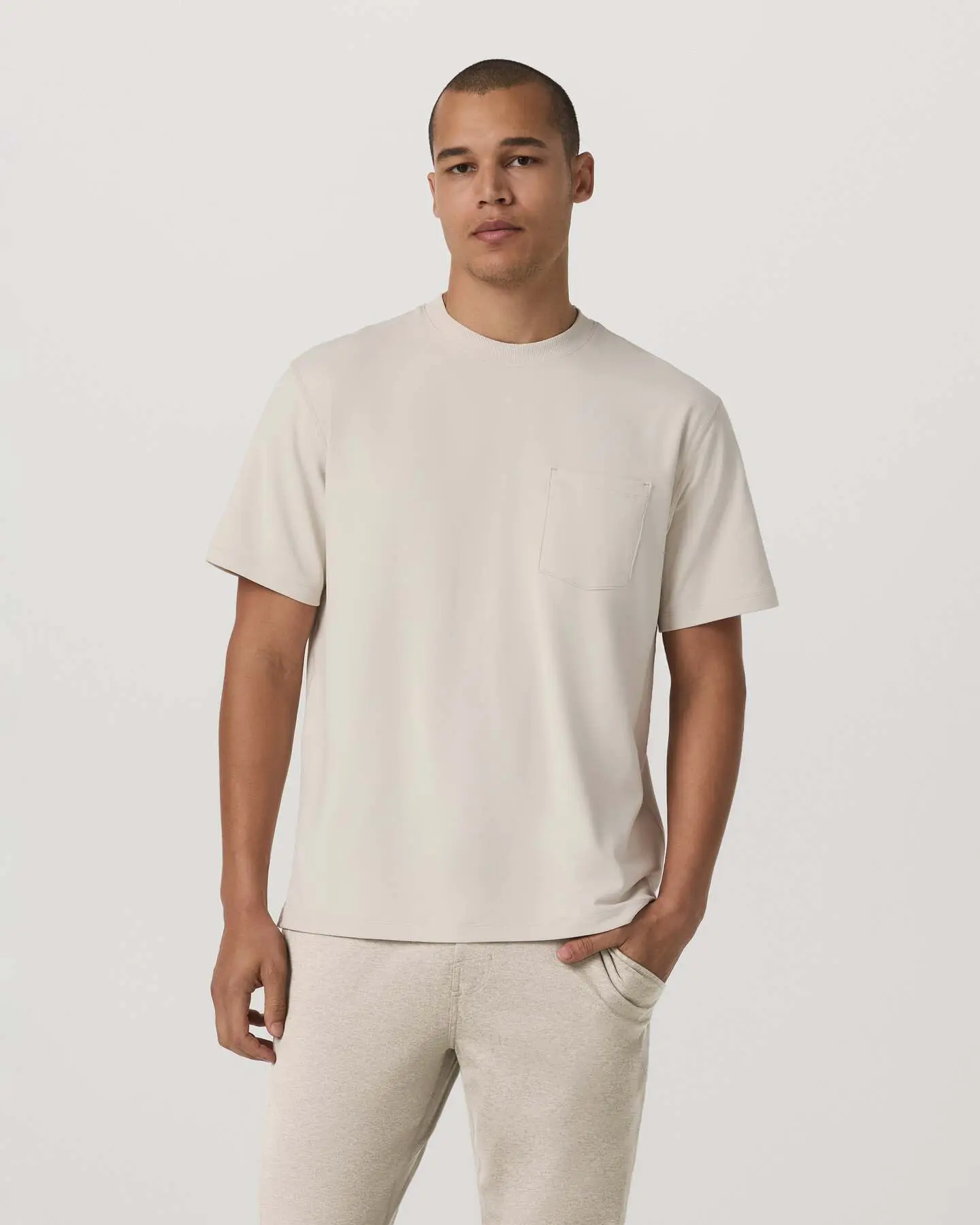 Short Sleeve Ponto Pocket Tee - Relaxed Fit - Image 2