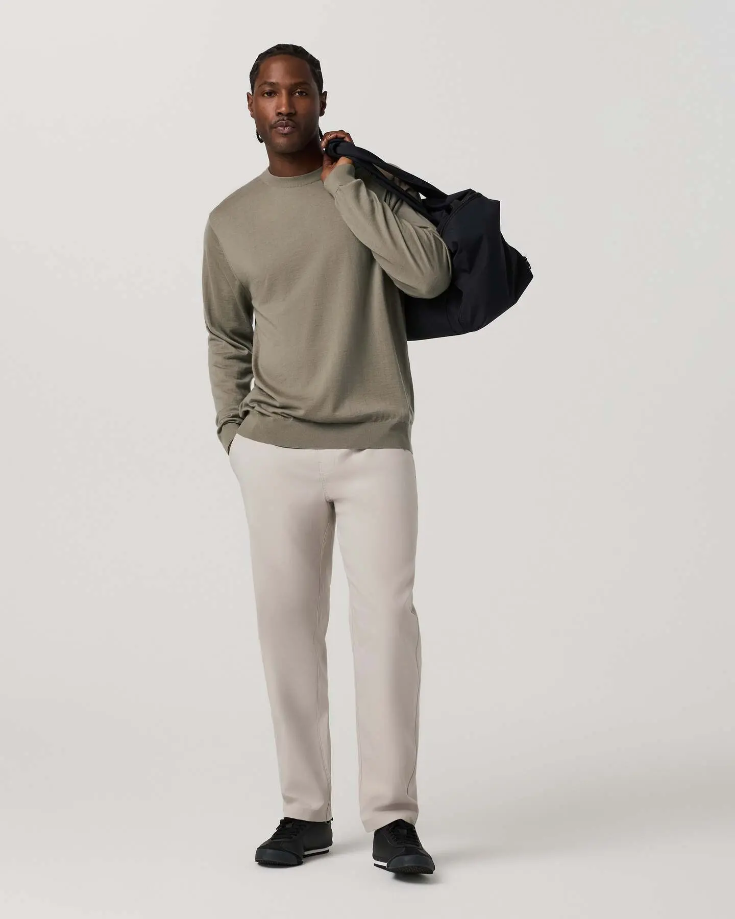 Cascade Elastic Waist Trouser Classic Fit 30" - Image 4