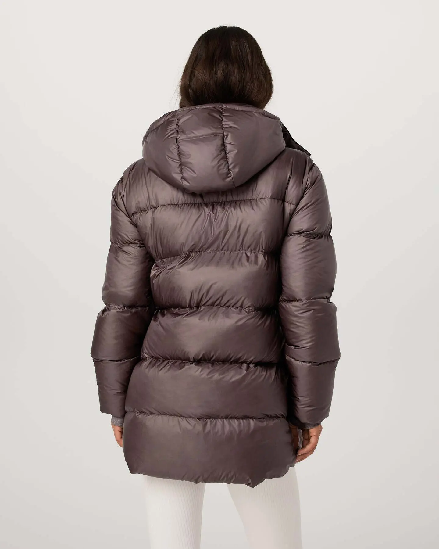 Women's Coordinate Long Down Jacket - Image 3