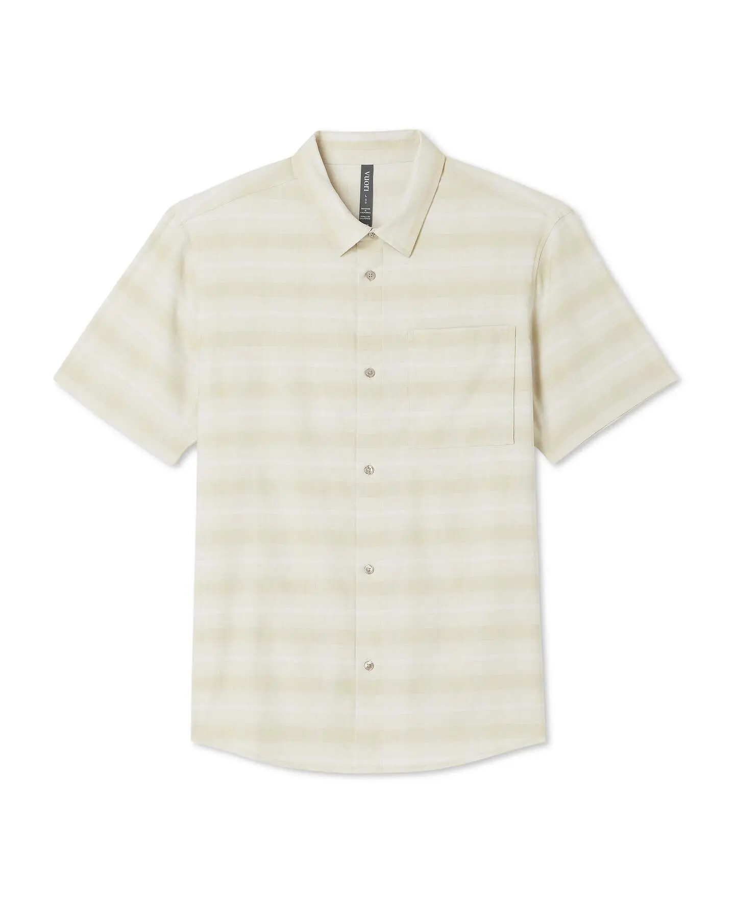 Short Sleeve Plaid Button Down Shirt - Image 6