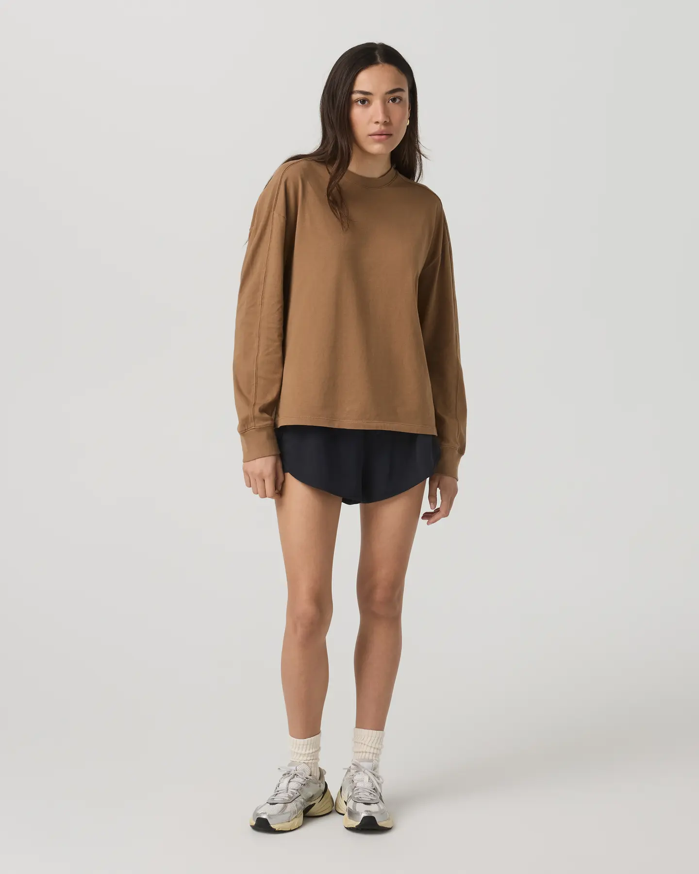 Long Sleeve Heavyweight Cotton Tee - Image 2