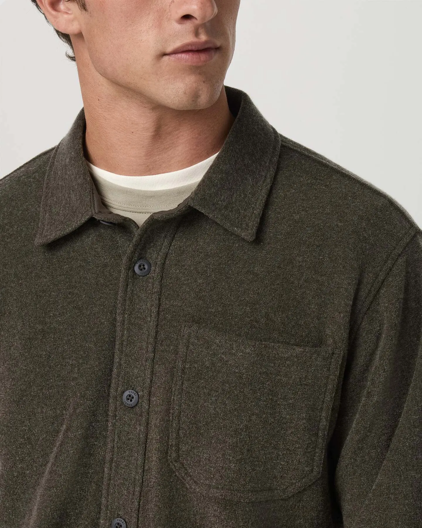 Beach Fleece Shirt Jacket - Image 2