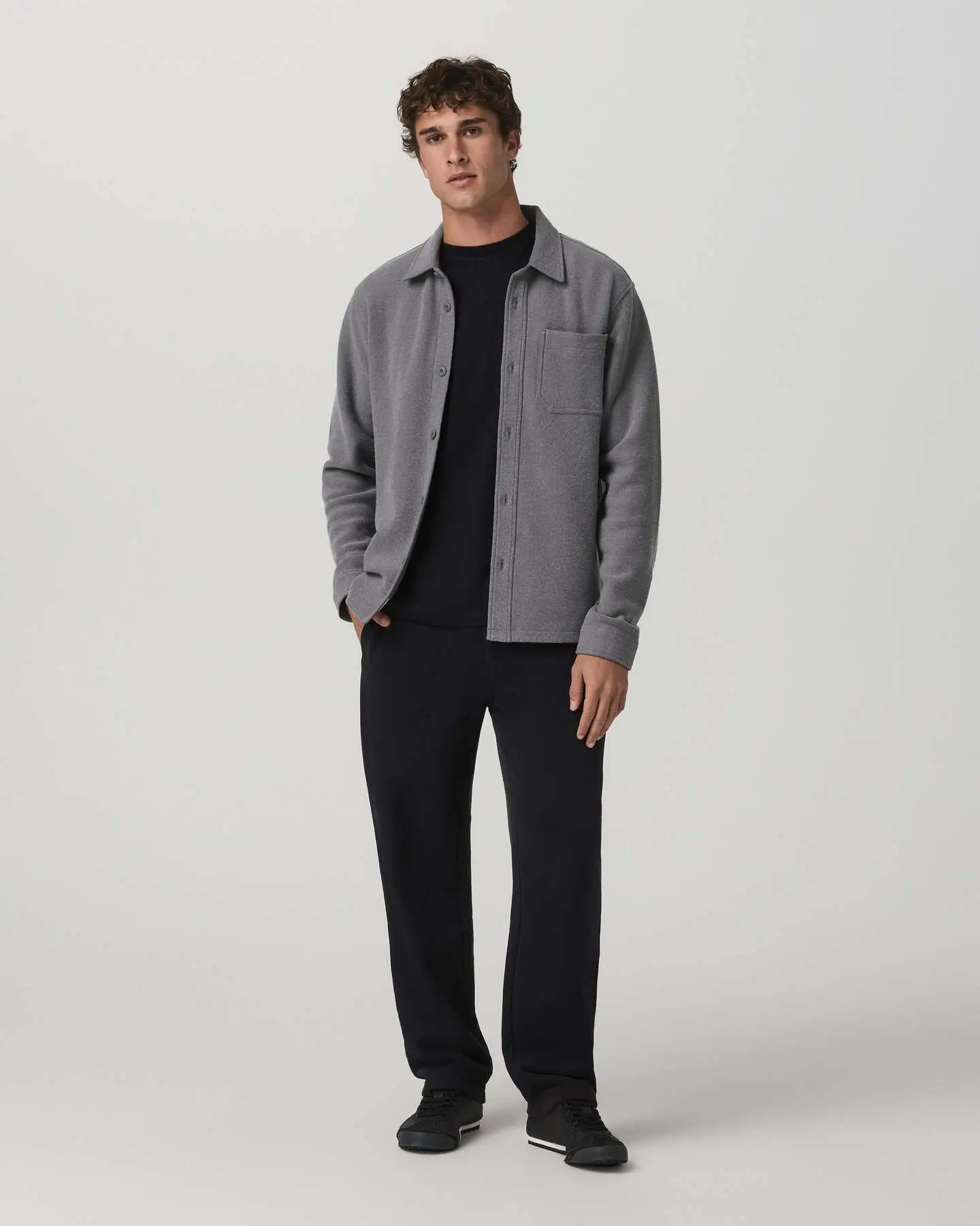 Beach Fleece Shirt Jacket - Image 5