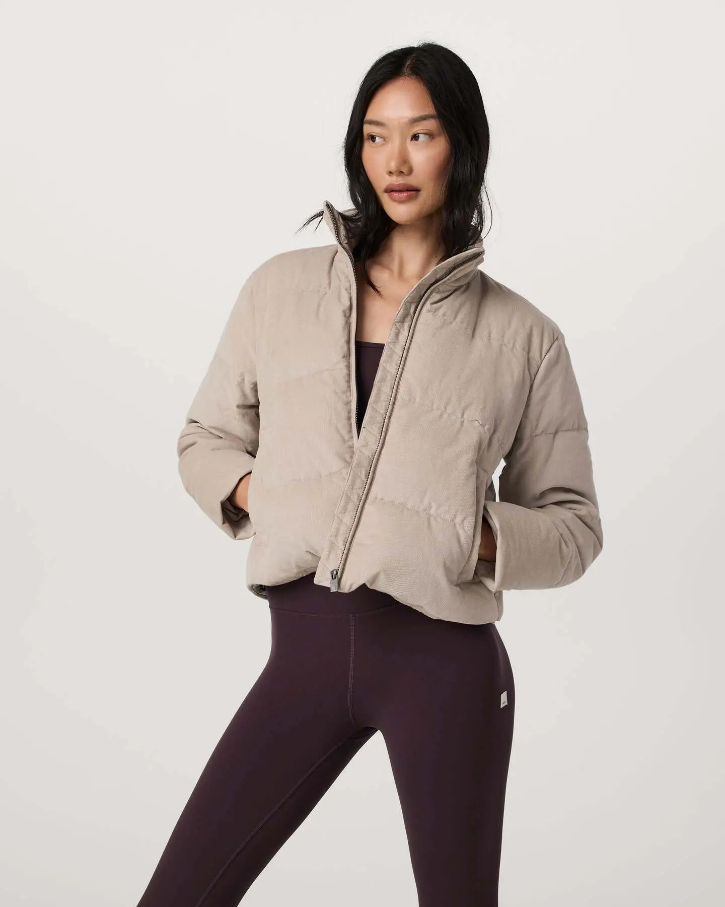 Carmel Corduroy Puffer