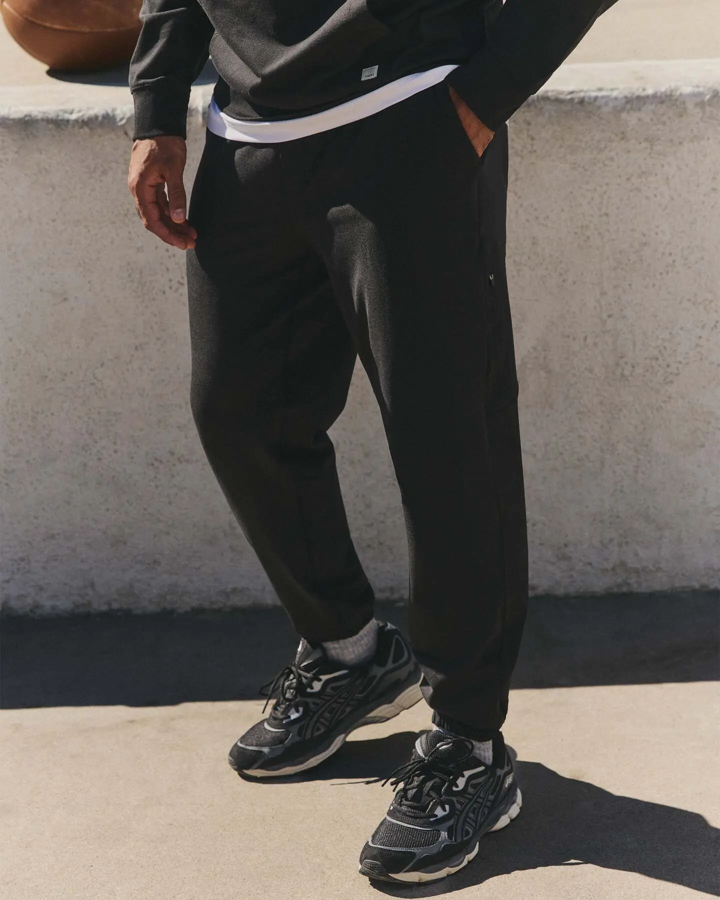 Coronado Mixed Media Sweatpant 28"
