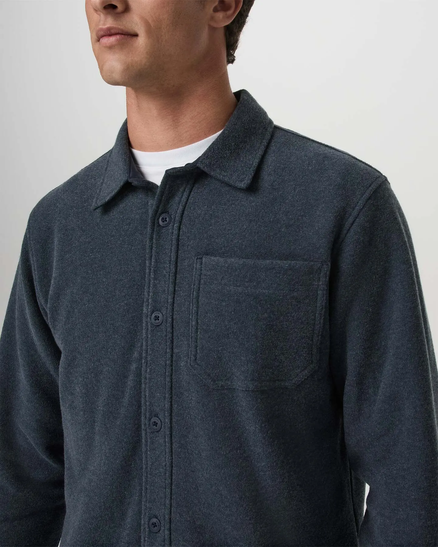 Beach Fleece Shirt Jacket - Image 2