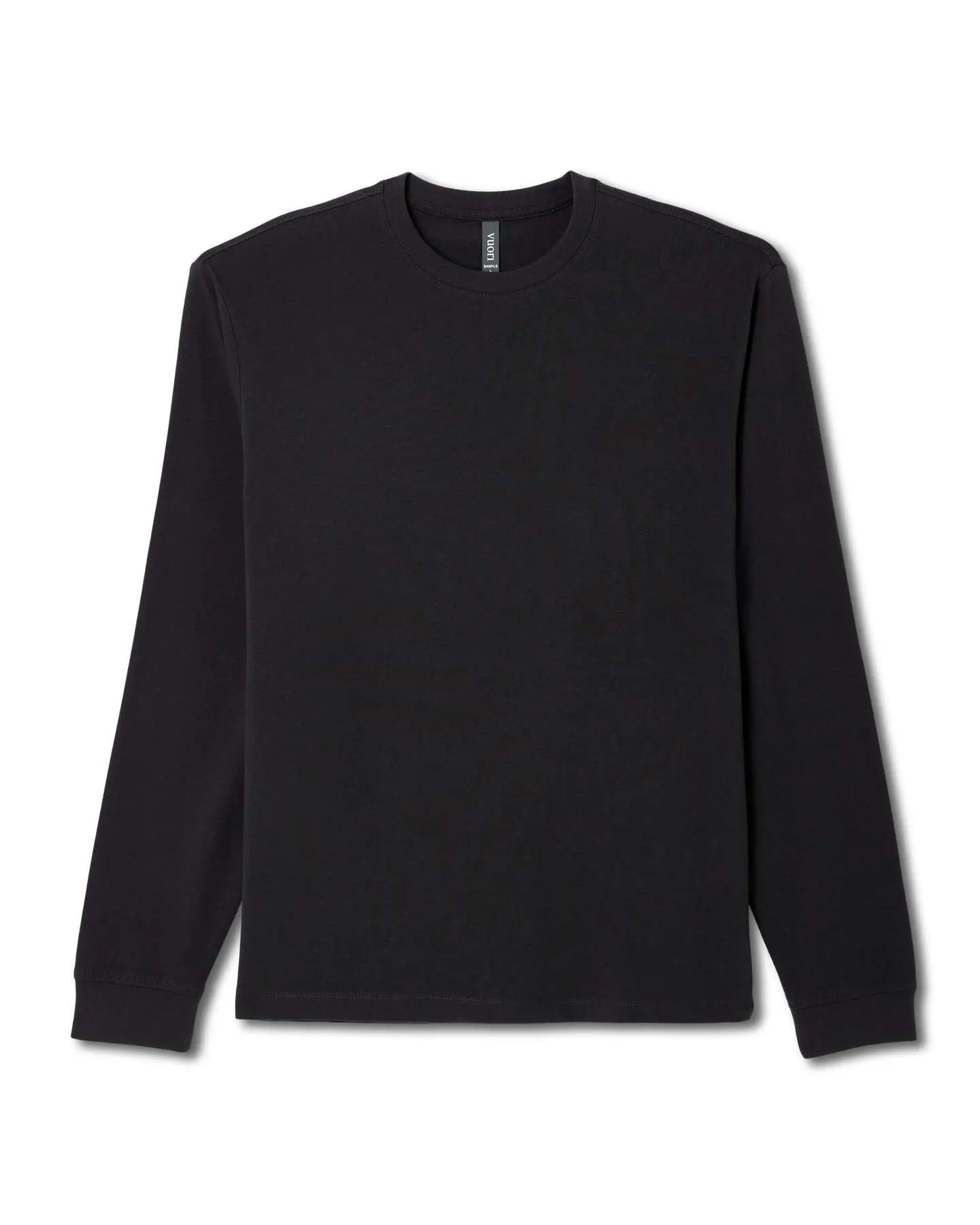 Long Sleeve Vuori Heavyweight Cotton Tee - Relaxed Fit - Image 6