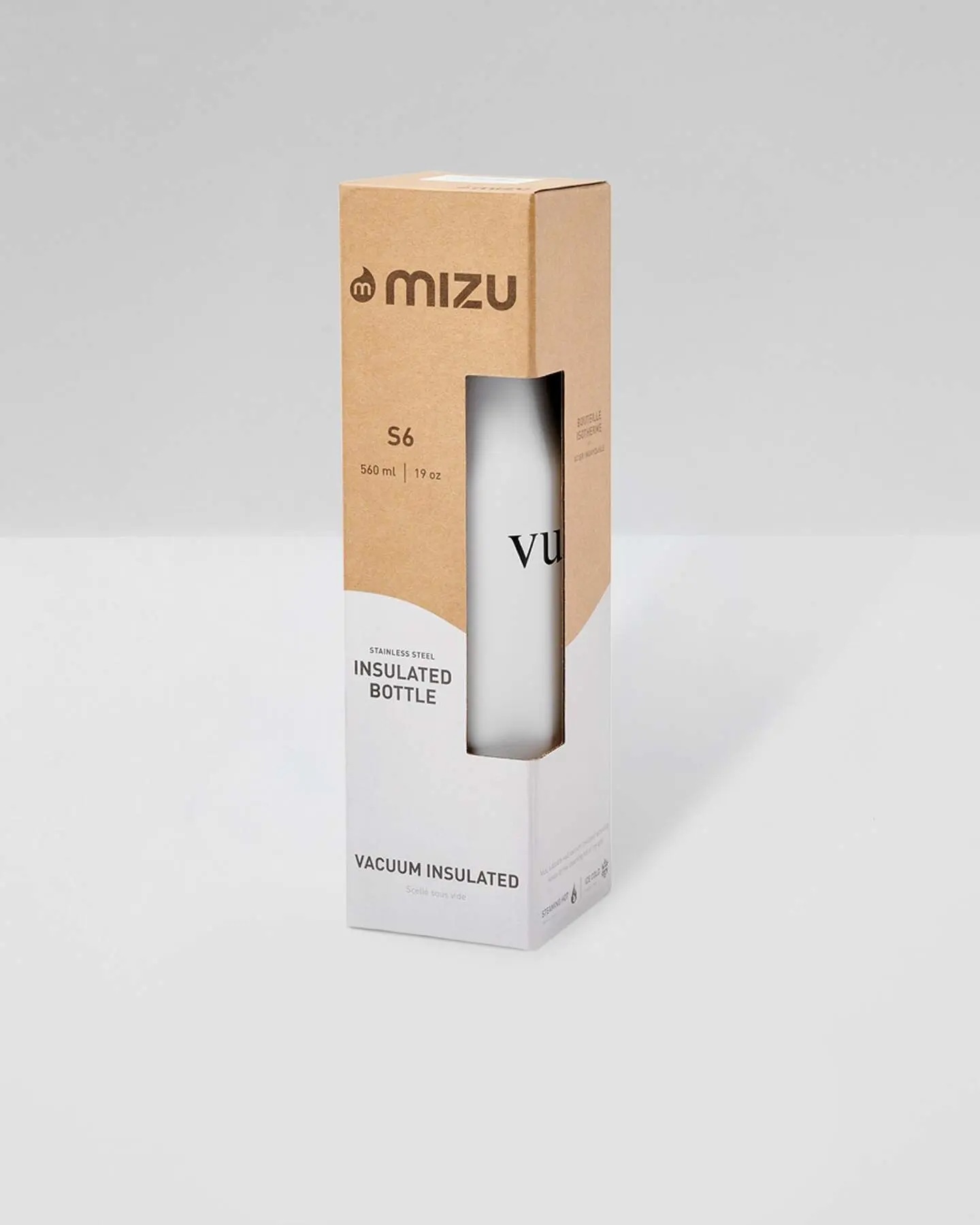 S6 Wordmark Mizu Water Bottle - Image 2