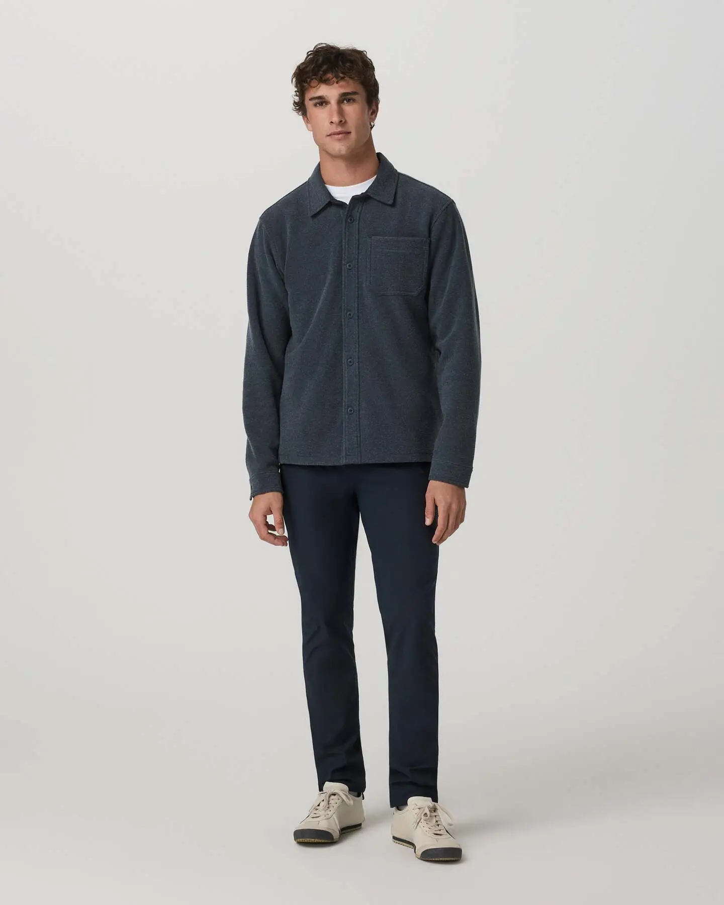Beach Fleece Shirt Jacket - Image 4