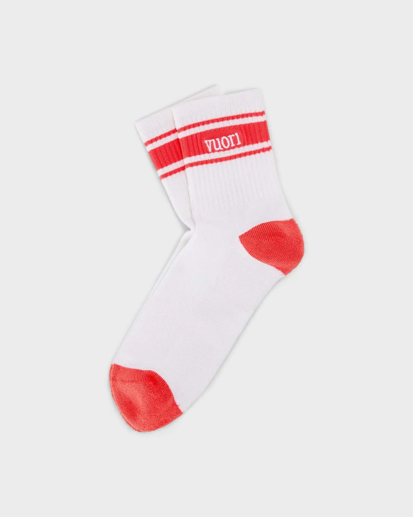 Half Crew Stripe Novelty Sock