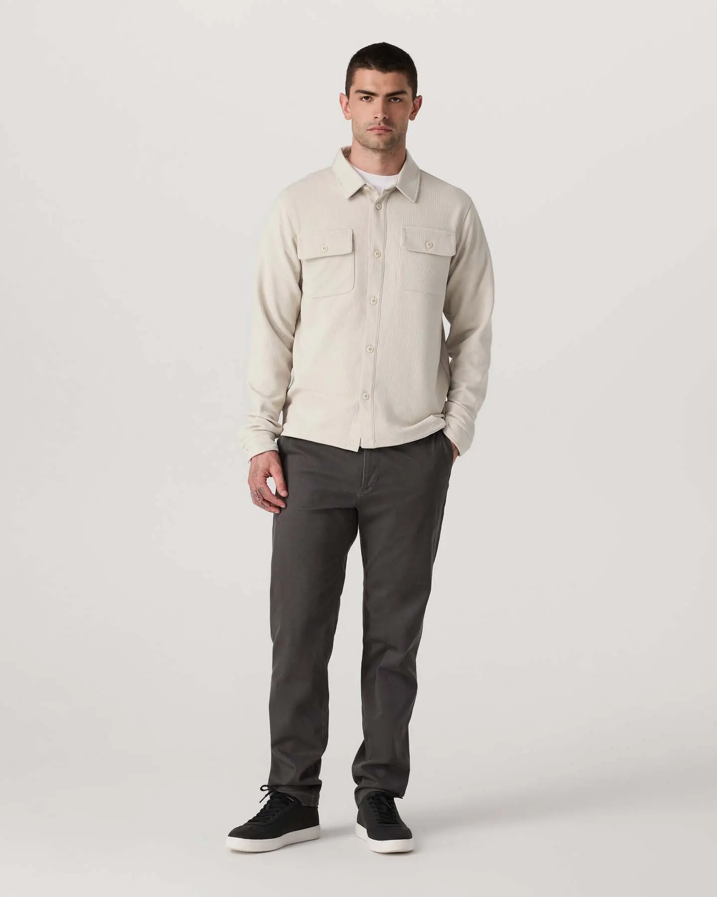 Waffle Shirt Jacket - Image 5
