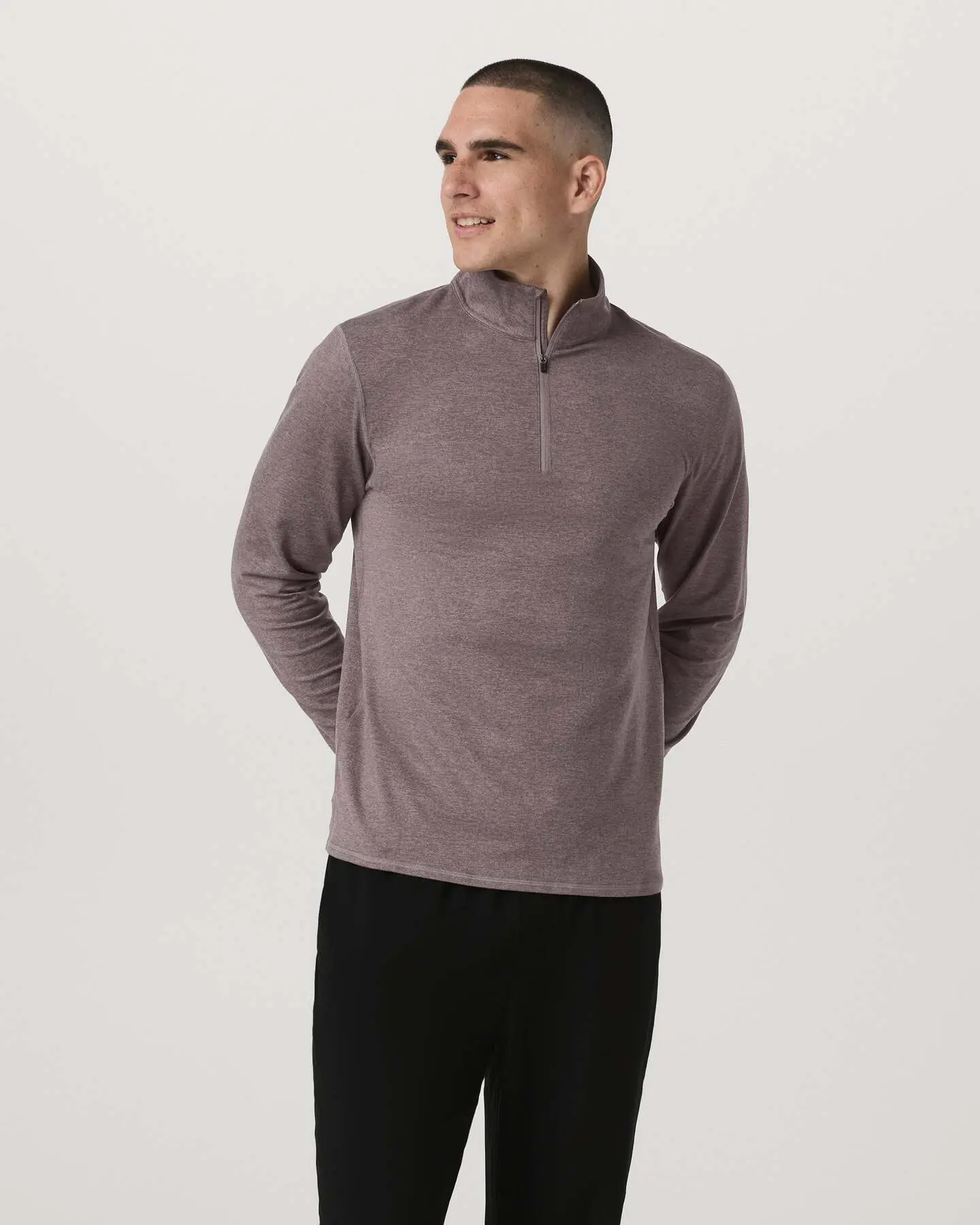 Ponto Half Zip Mock Neck - Image 4