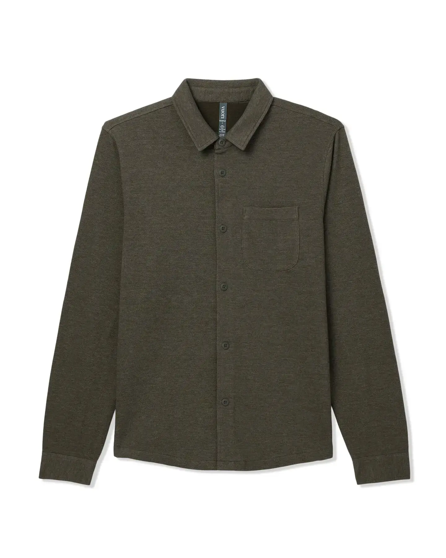Long Sleeve Jeffreys Button Down Overshirt - Image 6