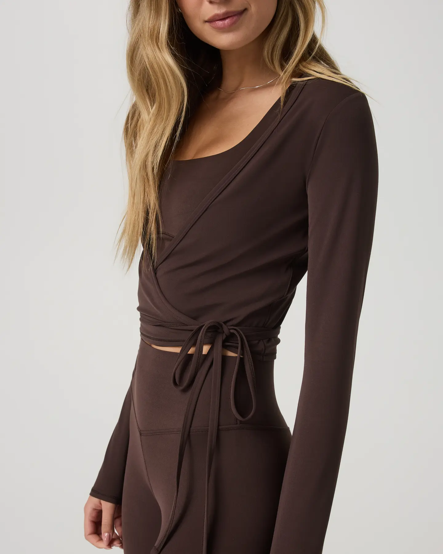 Vuori Alltheform Wrap Top - Image 5