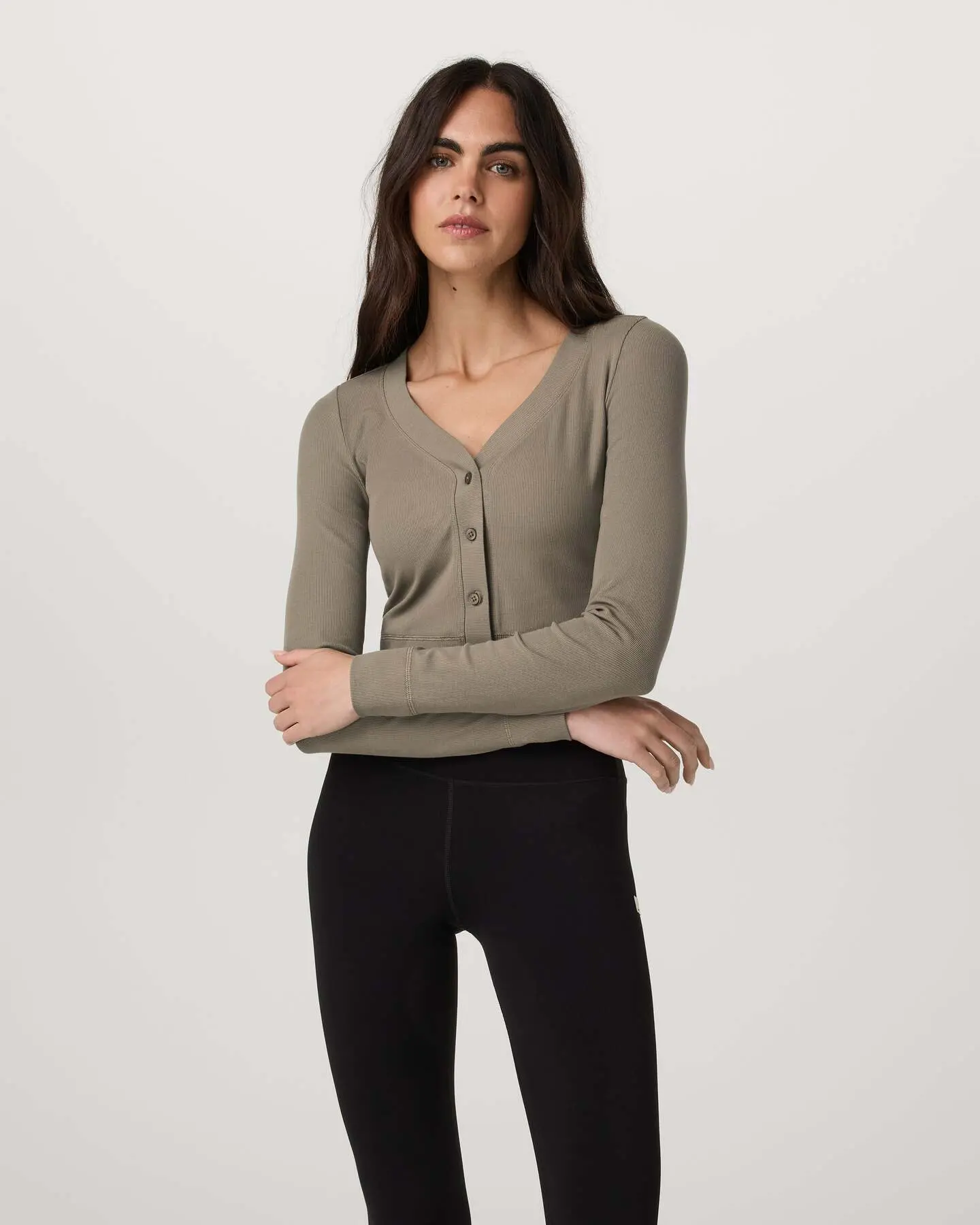 Long Sleeve Pose Mini Cardigan - Image 2