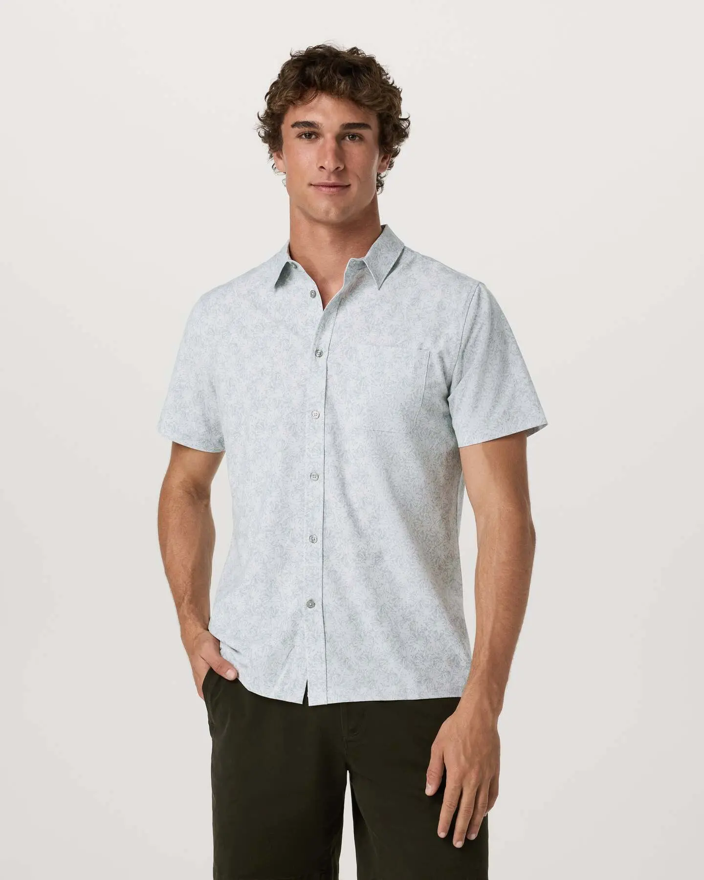 Short Sleeve Bridge Button Down