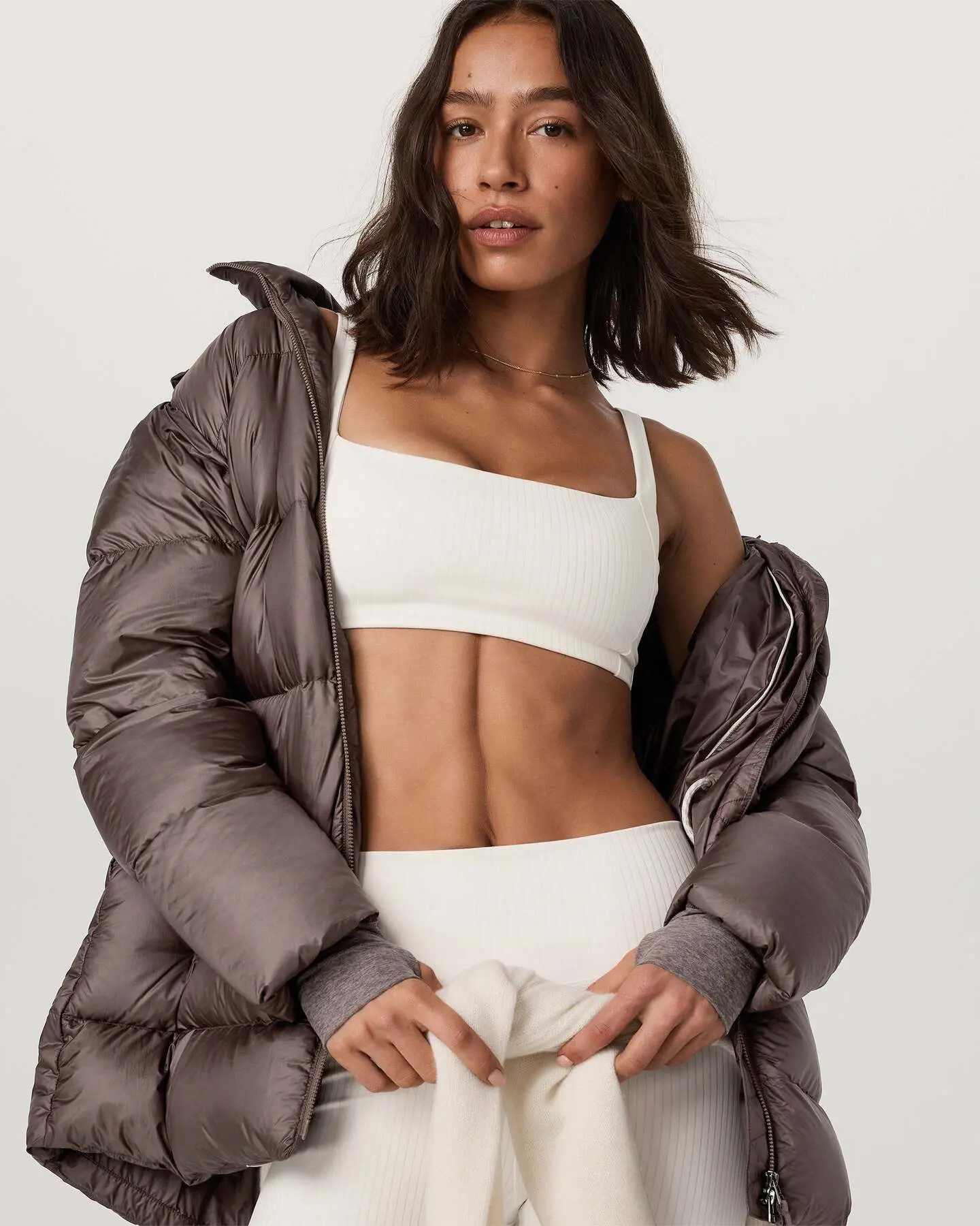Women's Coordinate Long Down Jacket