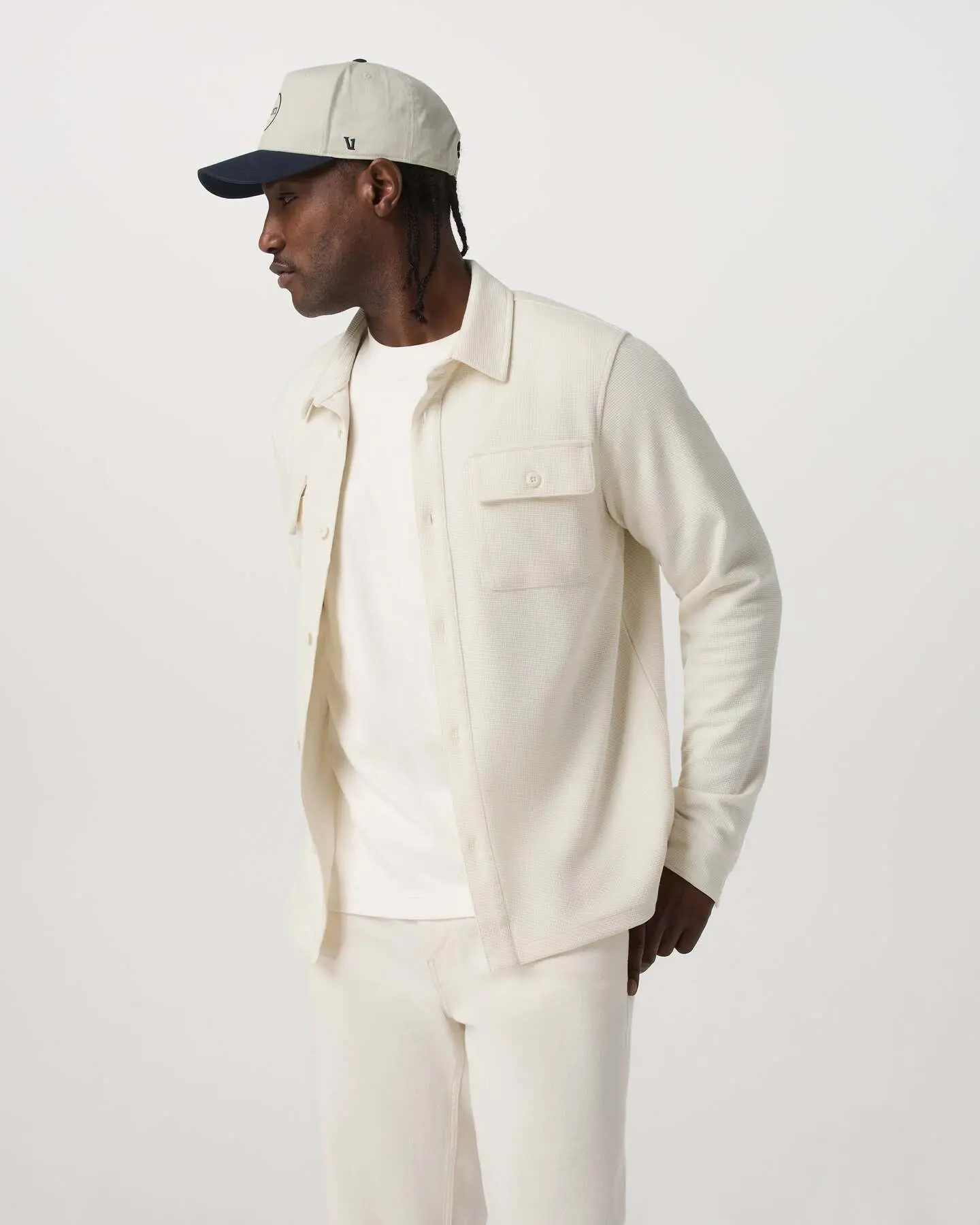 Waffle Shirt Jacket