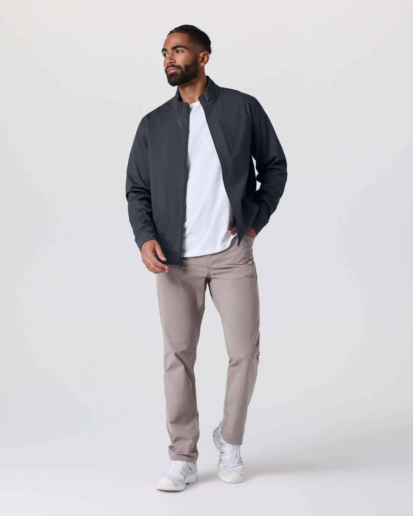 Vuori Meta Twill Full Zip - Image 3