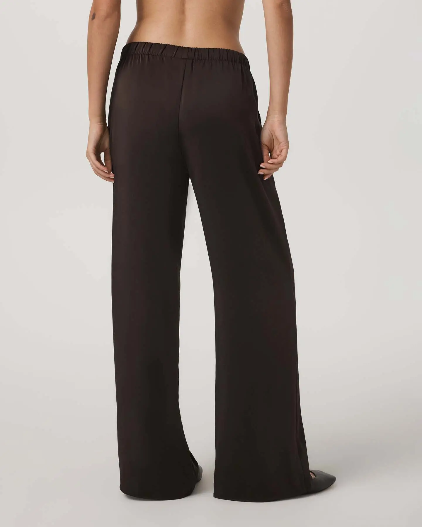 Nova Satin Wideleg Pant - Image 3