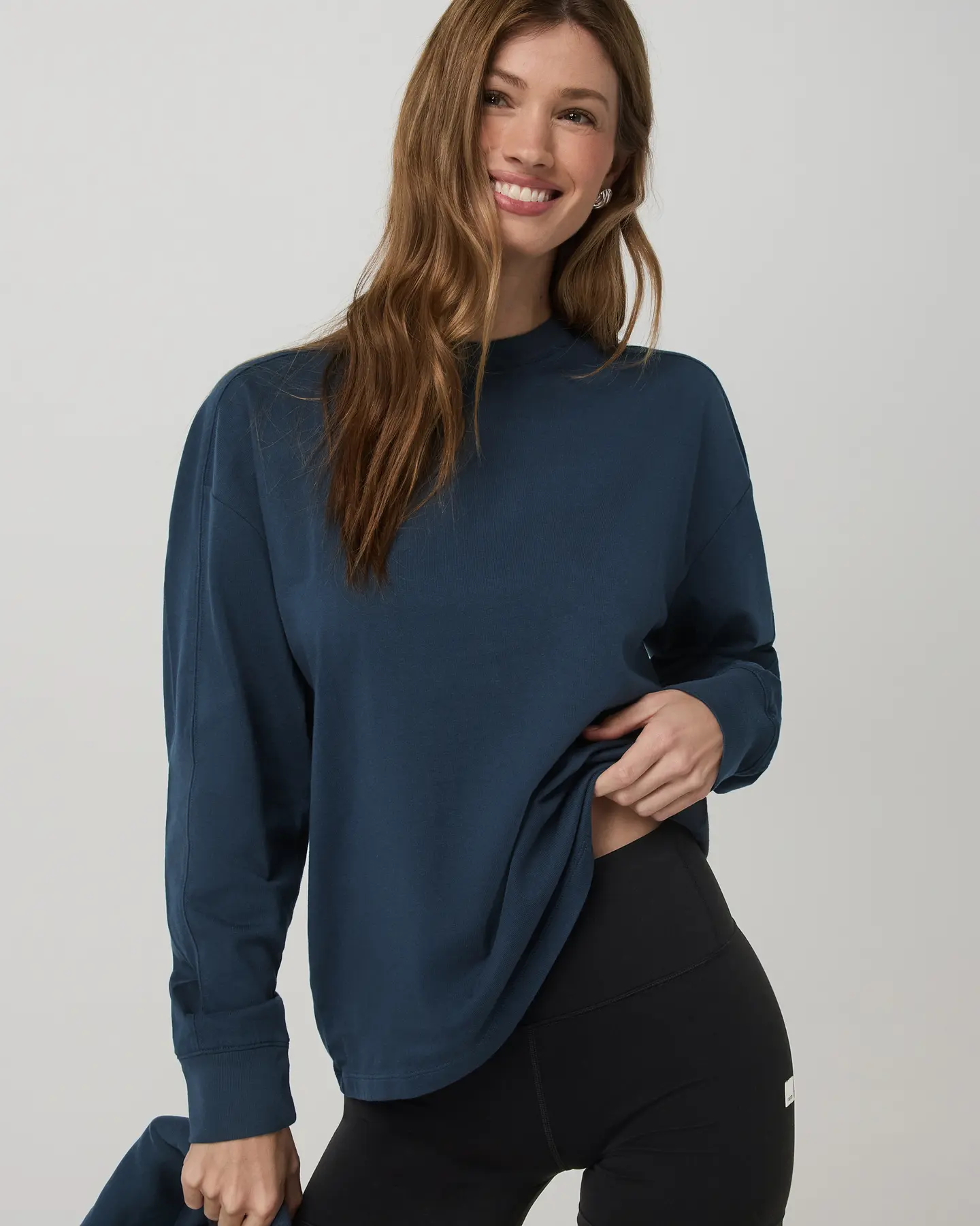 Long Sleeve Heavyweight Cotton Tee